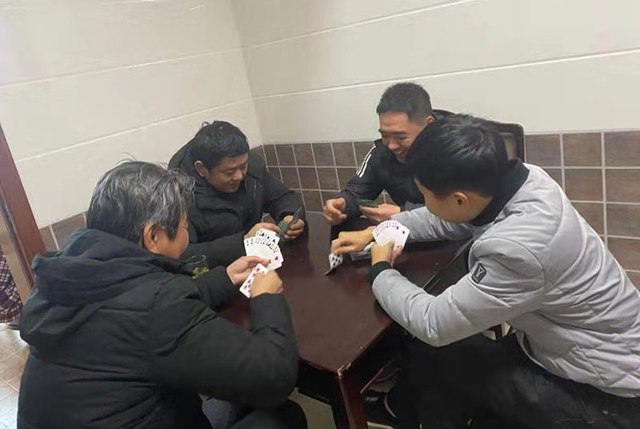 公路工程處春節(jié)前夕開展“迎新春”活動