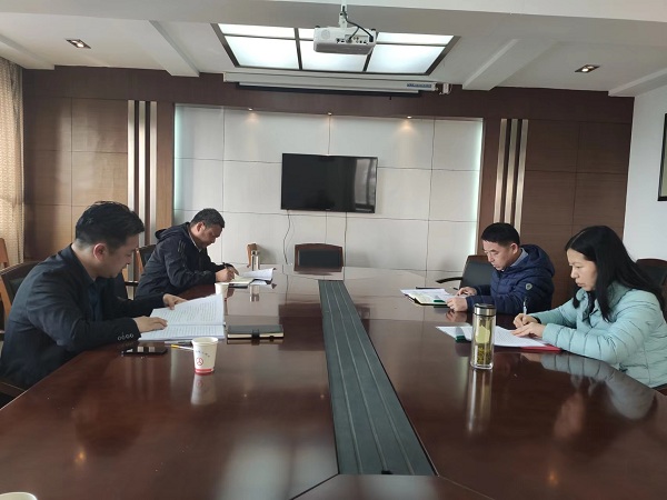 安慶市公路工程處黨支部召開2022年度組織生活會
