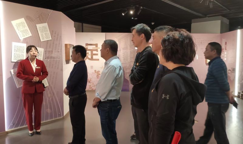 公路工程處黨支部組織黨員參觀陳延年、 陳喬年烈士文物史料展